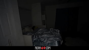 Booty latina stepsis rides on stepbro's big dick