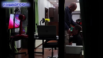 In this office they know how to motivate colleague sucks and get cum mouth by the window In this office they know how to motivate colleague sucks and get cum mouth by the window