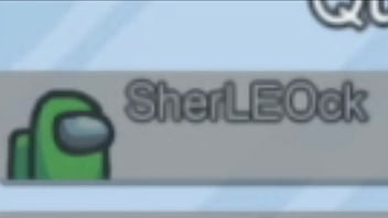 Mario verde oficial jogando amongus