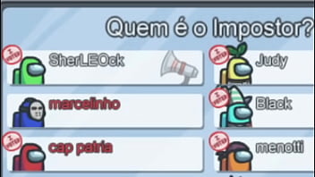 Mario verde oficial jogando amongus