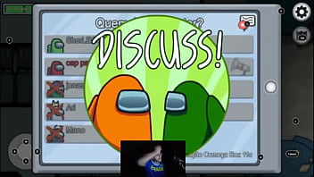 Mario verde oficial jogando amongus