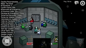 Mario verde oficial jogando amongus