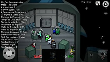 Mario verde oficial jogando amongus