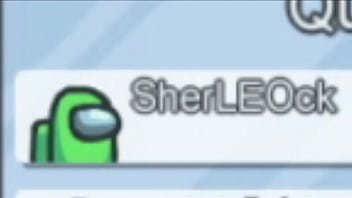 Mario verde oficial jogando amongus