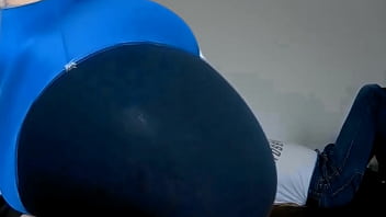 Belly expansion vaginal growth suck up