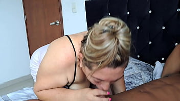 I love how my stepmom and stepsister suck my dick