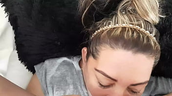 I love how my stepmom and stepsister suck my dick