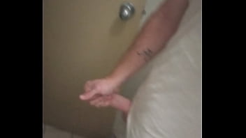 Cum on hotel floor