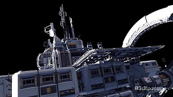 Nexus 3 vr orbit echo hot sexy brunette on the spaceship