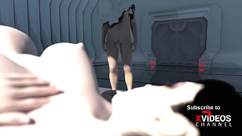 Nexus 3 vr orbit echo hot sexy brunette on the spaceship