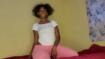 Jocilena lying om the bed naked