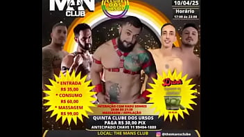 E aí seus putos amanhã estarei na themans club e espero todos vocês lá