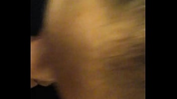 White hoe swallowing semen in da hood