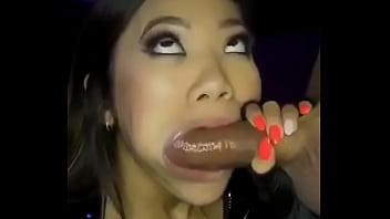 Greedy sucking long dick