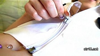 Very tight wet cunt horny teen gets nailed