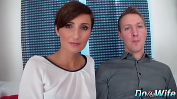 Wife gabrielle gucci shows cuckold how real men fuck