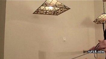 Amateur teen tied fucked hard