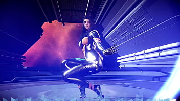 Seductive cutie tachy in revealing latex suit teases you with her toned body