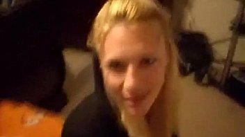 Young blonde wife screws stud with cock ring