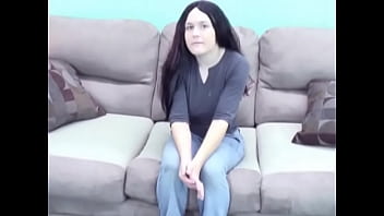 Brunette sara shows off sexy nude body