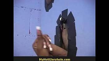 Slutty teen finds a gloryhole cock 25