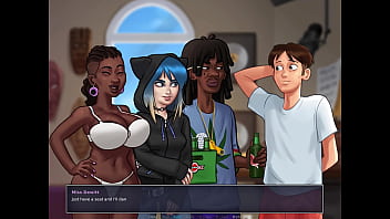 Let's play summertime saga miss dewitt is dancing