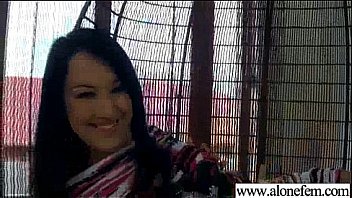 Freak girl masturbate with all kind of things movie 04