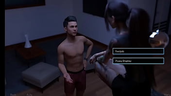 Midnight paradise cap 12 mujer misteriosa me hace una paja con los pies y el delicioso coño de mi hermanastra