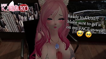 I love teasing you with my giant cat girl tits sexy vtuber titty fuck