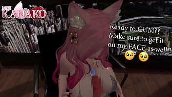 I love teasing you with my giant cat girl tits sexy vtuber titty fuck