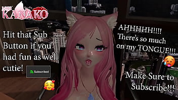 I love teasing you with my giant cat girl tits sexy vtuber titty fuck