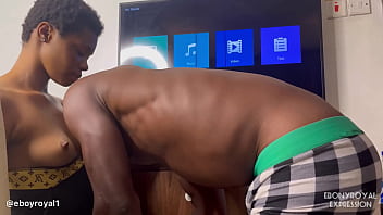 The petit pussy so wild she took the huge dick