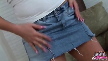 Tight blue jeans and sexy panties videos