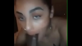 Pretty lady blowjob