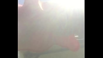 Old woman underdress