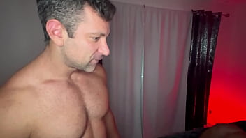 Two friends share two bimbos