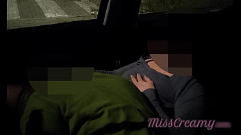 Dogging My Slut Wife In Public Car Parking Caught By Stranger Fingering And Fucking Her Pussy She Ends Squirting In The Seat She Risks Getting Caught By Near People thumbnail