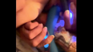 Face down and spread open for throbbing orgasm