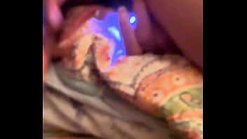 Face down and spread open for throbbing orgasm