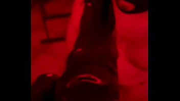 The slave sat with a penis cage for two weeks