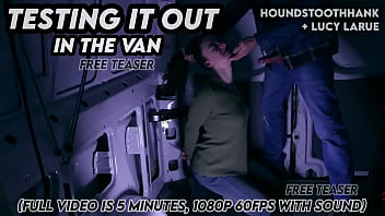 Testing it out in the van