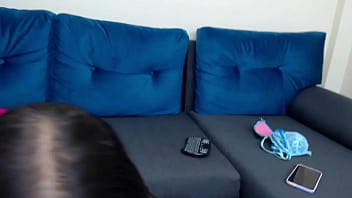 Petite teen masturbates until she cums