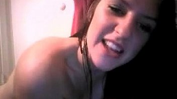 Sexy brunette homemade live