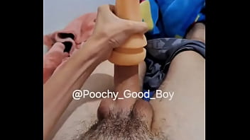 Imagina nomas ser tu culo el que estoy usando #gay #twink #bigdick #sextoys