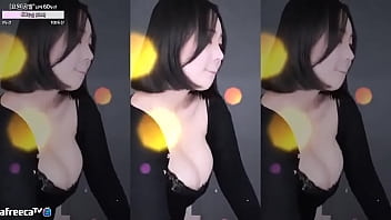 Beautiful girl with big breasts and big butt is so happy