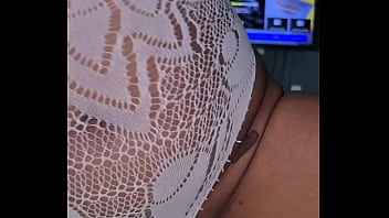 Sus grandes chichotas rebotan en mi cara mientras esta montada encima de mi verga