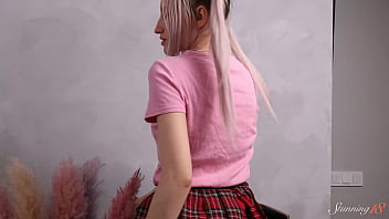 Tiny cutie sofia sey needs to release her horniness