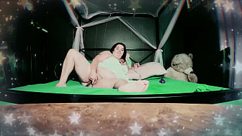 Winking asshole as i ride dildo