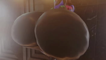 Is a princess with big booty