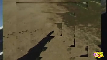 A blonde milf gets all her holes licked and plugged outdoors